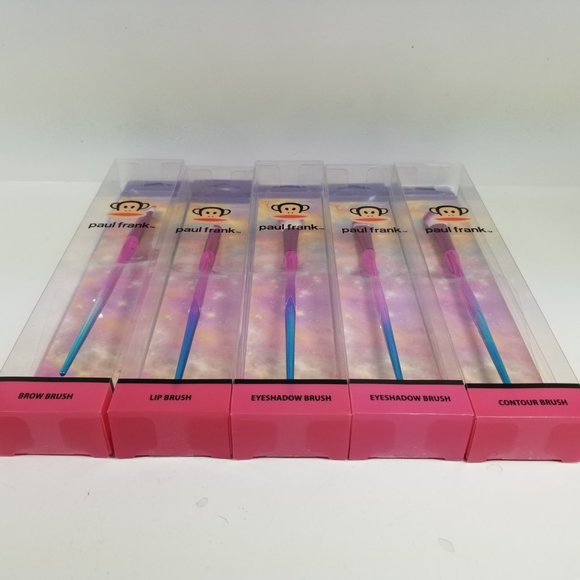 Paul Frank makeup Brush set of 5 - Picture 5 of 10